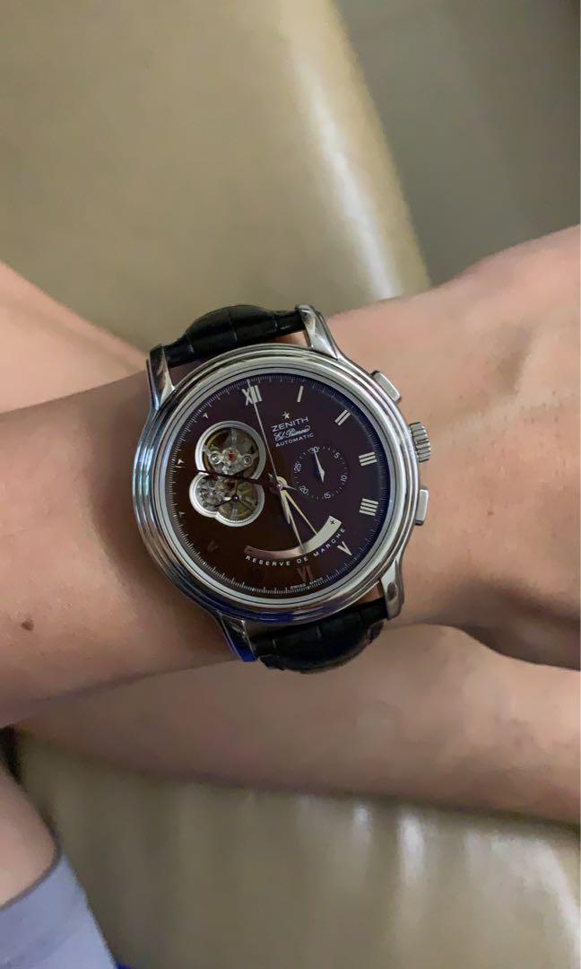 Zenith El Primero Open T Chronomaster Men S Fashion Watches On