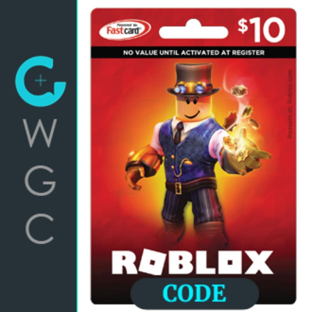 10 20 25 Roblox Gift Cards Ticketsvouchers Gift - 