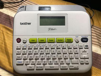 Brother P-touch PTD400 (slightly used)