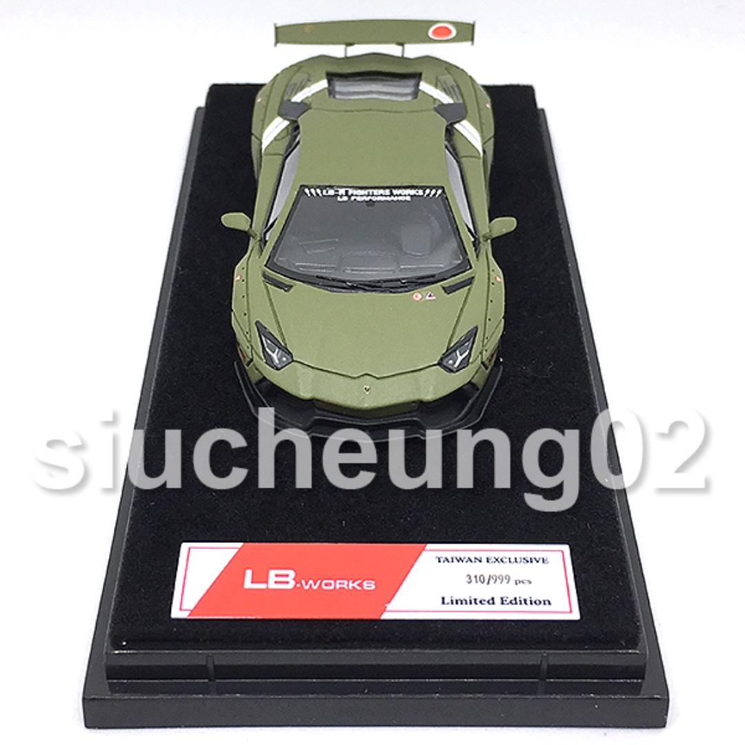 1 64 Lb Works 林寶堅尼lamborghini Aventador 2 0 Lp700 零式空軍綠色zero Fighter Air Force Green Liberty Walk Lb Performance 興趣及遊戲 玩具 遊戲類 Carousell