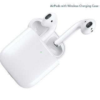 (Apple Warranty)Apple Airpods 2 With Wireless Charging Case