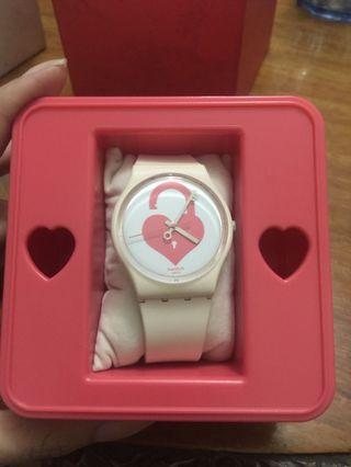 Swatch valentine’s limited edition watch
