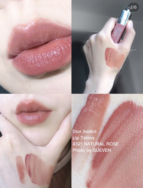 Dior lip tattoo deals natural rose 321