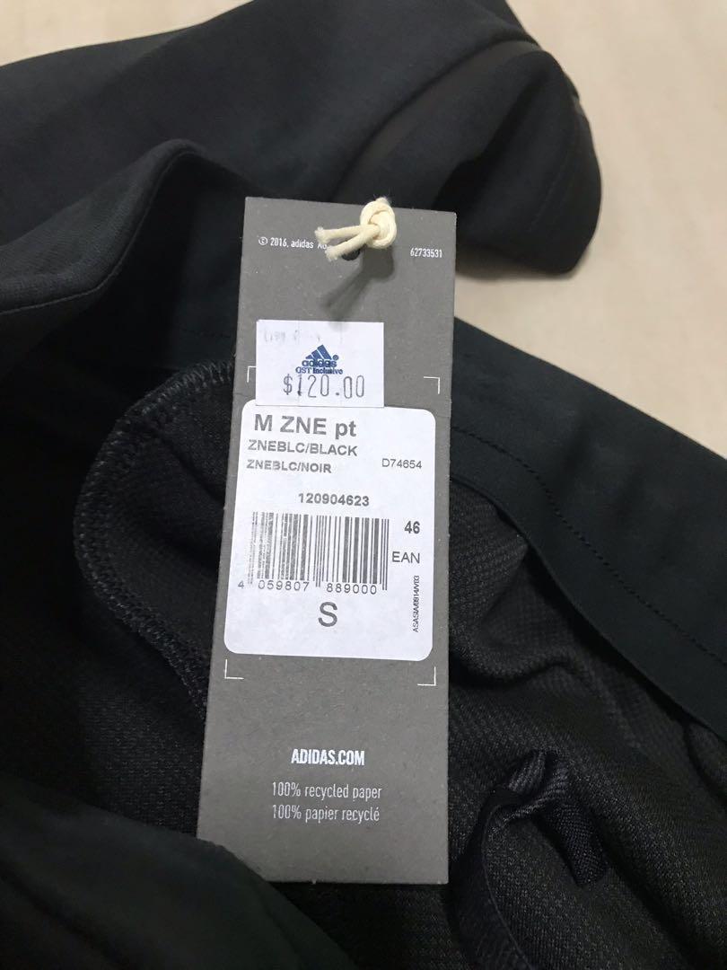 Adidas ZNE jogger pants, Men's Fashion, Bottoms, Joggers on Carousell