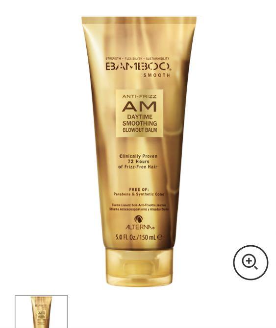 Alterna Bamboo Anti Frizz Blow Out Balm Health Beauty Hair Care On Carousell