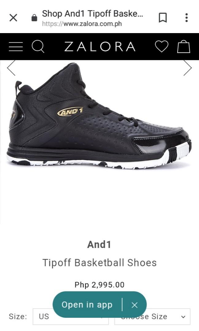 And1 sales tip off