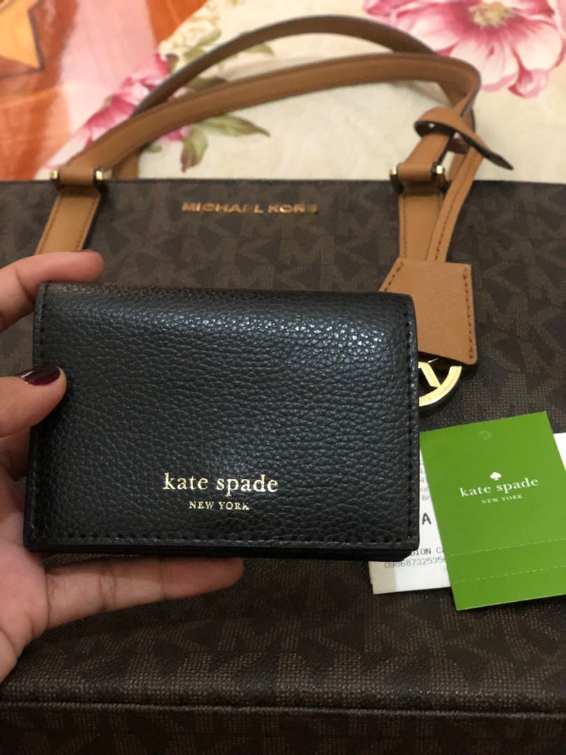 Authentic Kate Spade Accordion Card Case/Wallet, Women's Fashion, Bags &  Wallets, Wallets & Card holders on Carousell