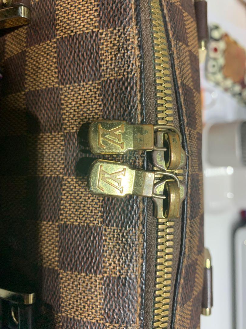 Auth Louis Vuitton Ribera MM N41434 Ebene Handbag 9C130230Fa