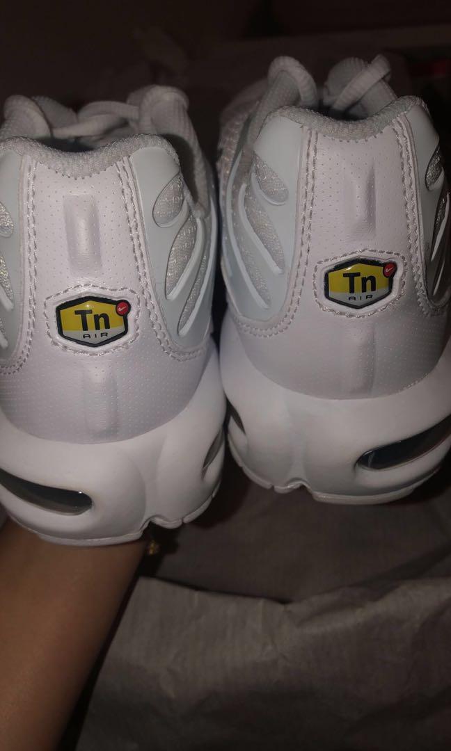 all white tns