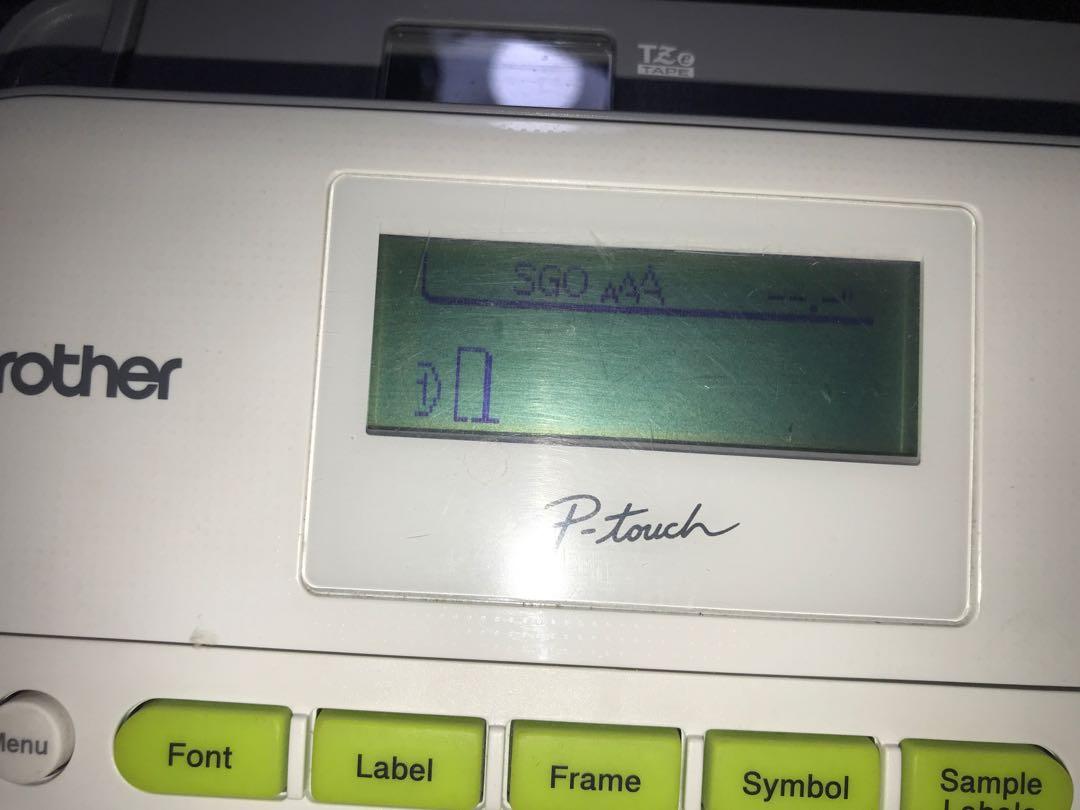 Brother P-touch PTD400 (slightly used) (Category: Printers, Scanners & Copiers) located in Quezon City. Submitted by rooted_and_potted (Listing ID 235544970, Image 2). Description: PTD400AD The P-touch PT-D400AD is an ideal label maker for users who want a quick and easy way to create a wide variety of durable labels for the home and home office. The P-touch PT-D400AD is a compact label maker with a large, QWERTY-style keyboard and a graphical di