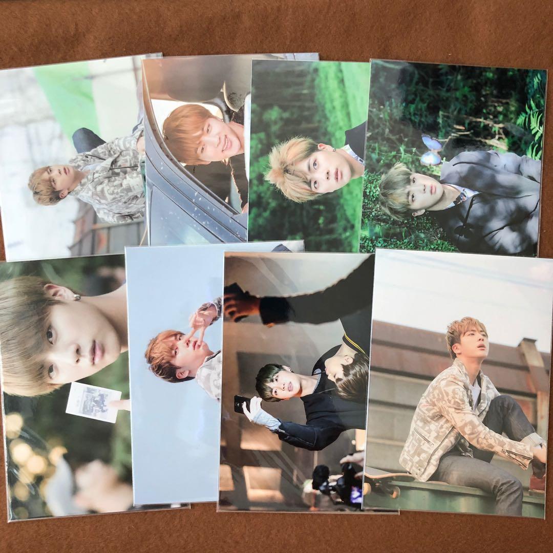 bts jin butterfly dream exhibition live photo full set