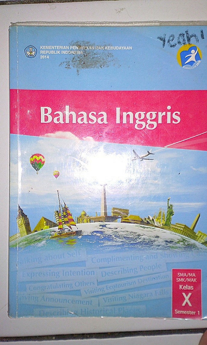 Buku Bahasa Inggris Kelas X Semester 1 Buku Alat Tulis Buku Di Carousell