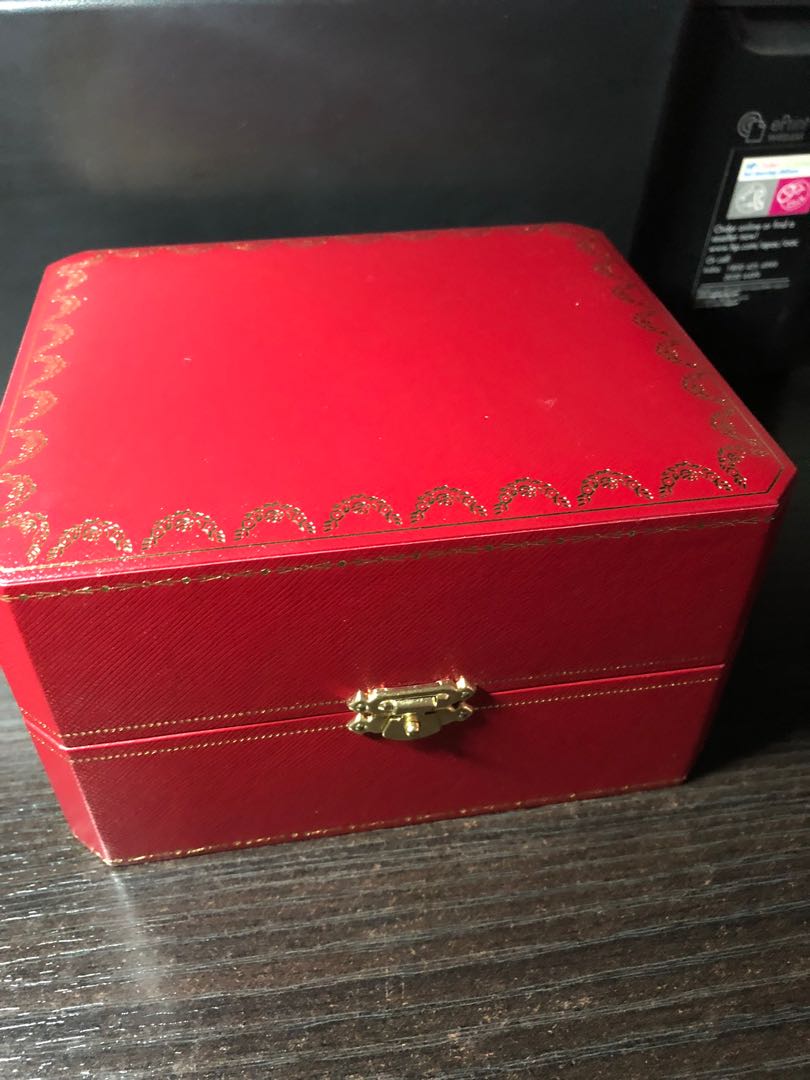 Cartier Watch Box With Extra Genuine Watch Links In Mint Condition Luxury Watches On Carousell
