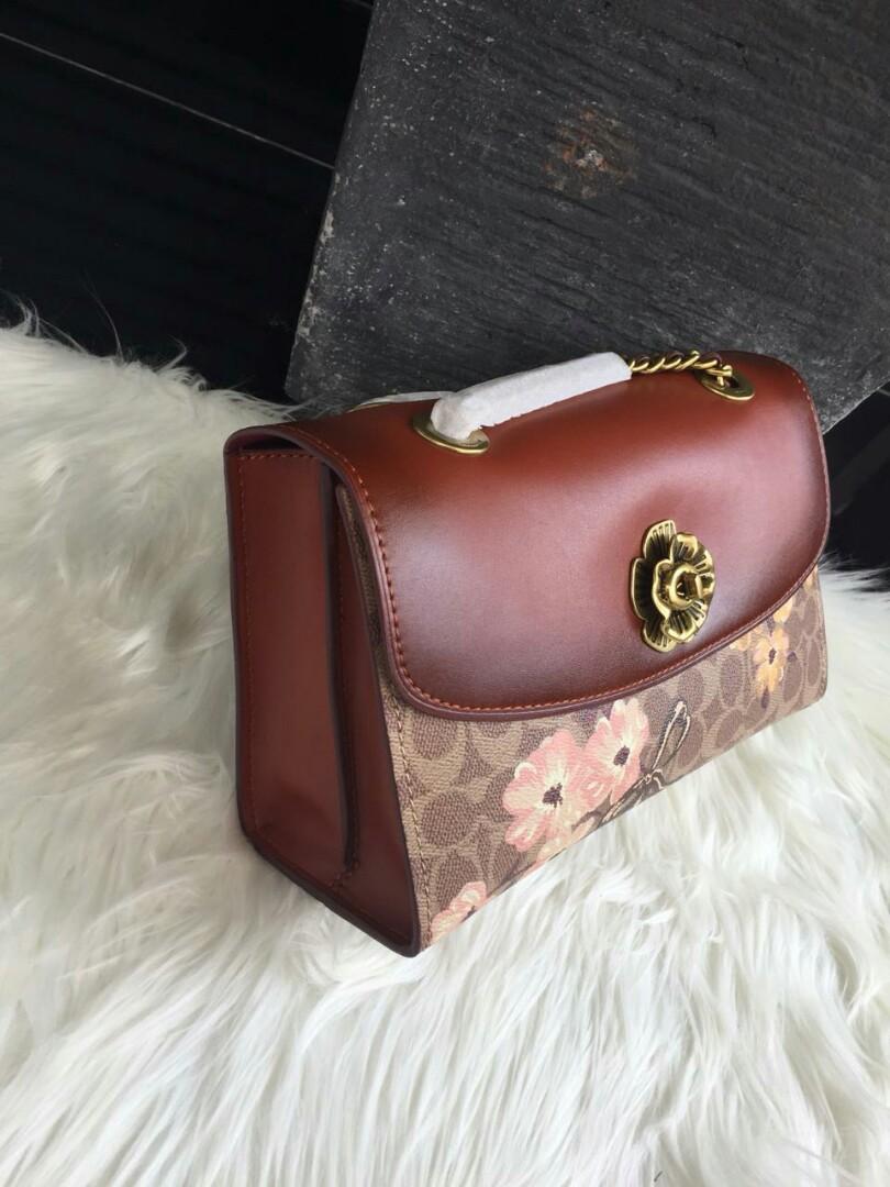 Coach parker prairie floral hot sale