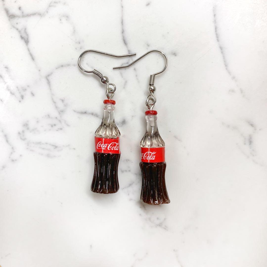 coca cola earrings