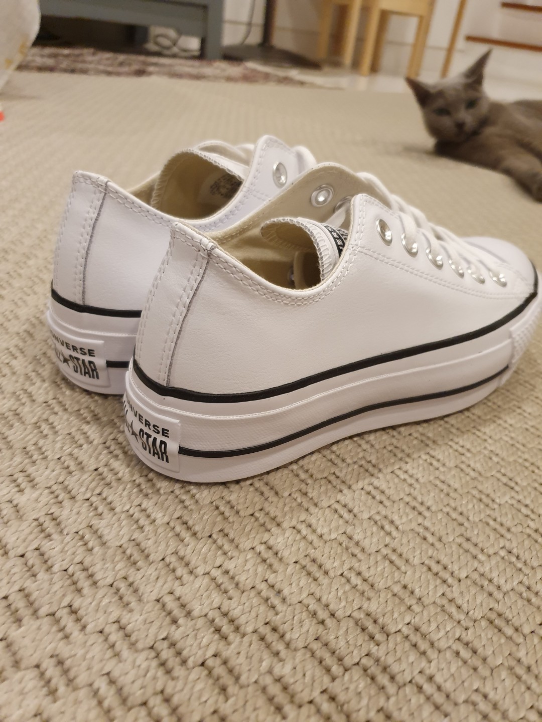 Chuck taylor all star lift clean ox top