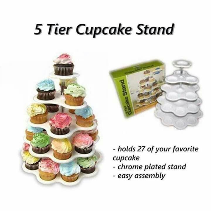 Cupcake stand (Category: Bakeware) located in Quezon City. Submitted by rigelsfashiononline (Listing ID 235581081, Image 1). Description: .