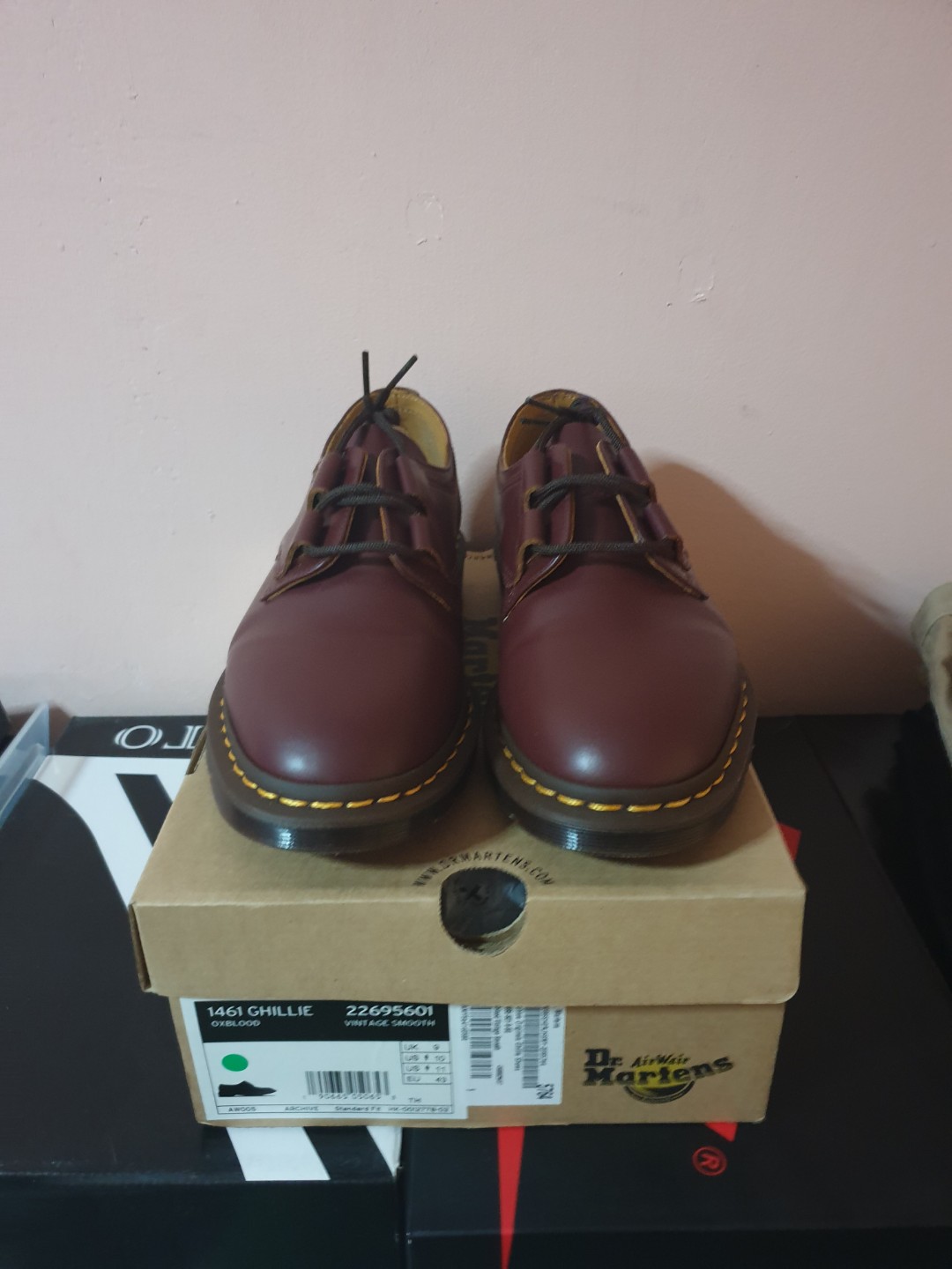 Dr martens 1461 ghillie oxblood store