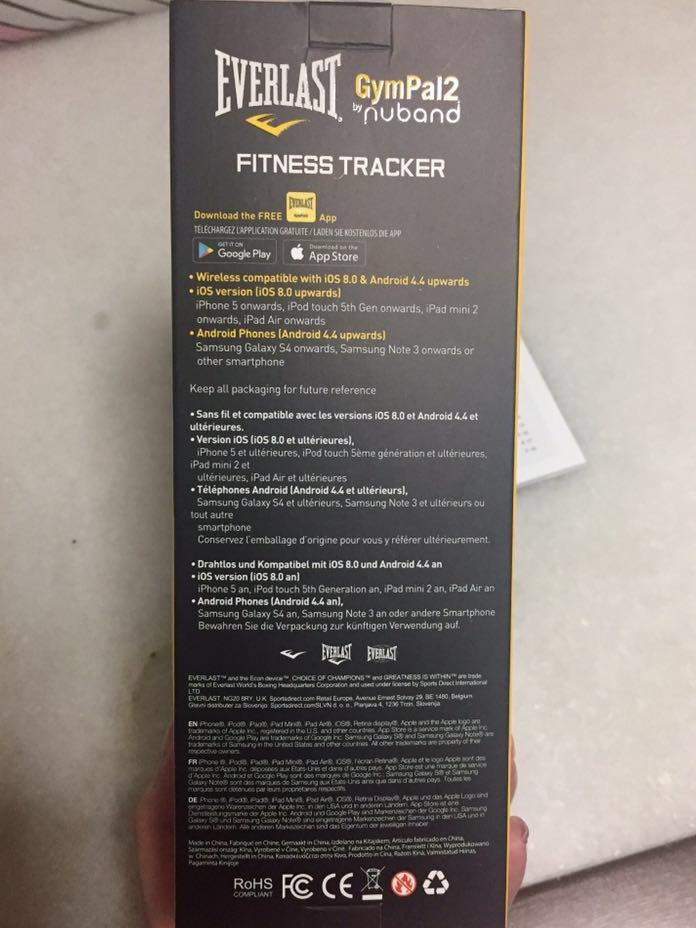 Everlast gympal2 fitness best sale tracker