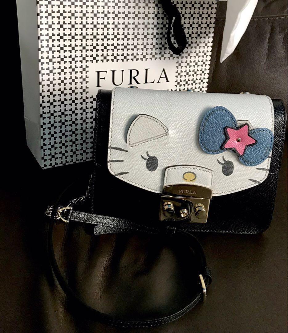 FURLA Hello Kitty Authentic sling bag Luxury Bags Wallets on Carousell