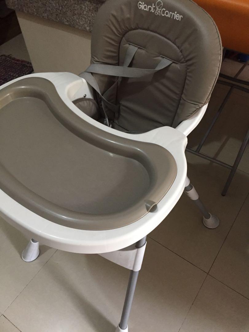 Giant Carrier Nisha High Chair, Babies & Kids, Going Out, Carriers
