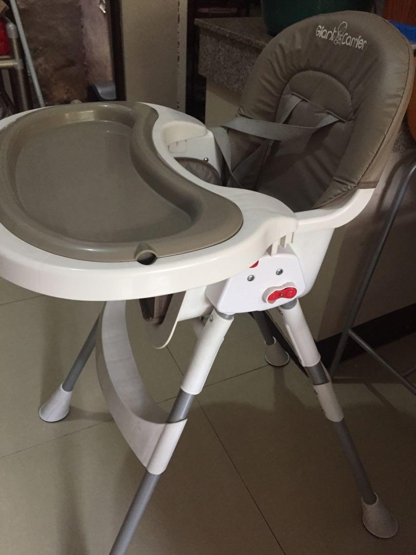 Giant Carrier Nisha High Chair, Babies & Kids, Going Out, Carriers