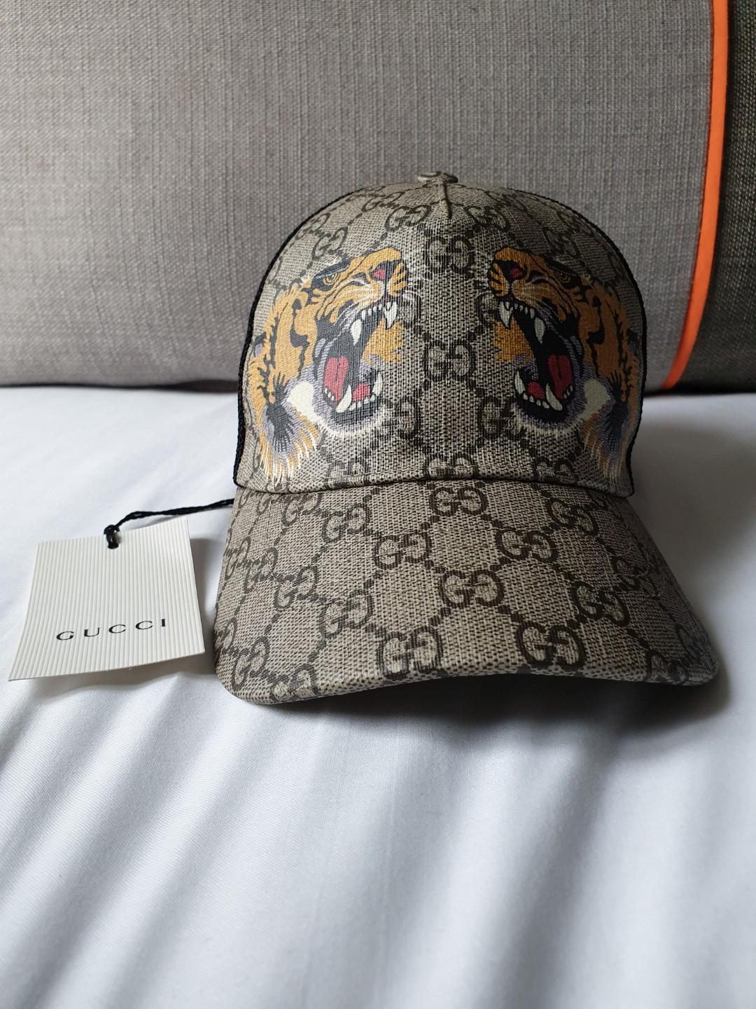 Gucci tiger baseball cap 2025