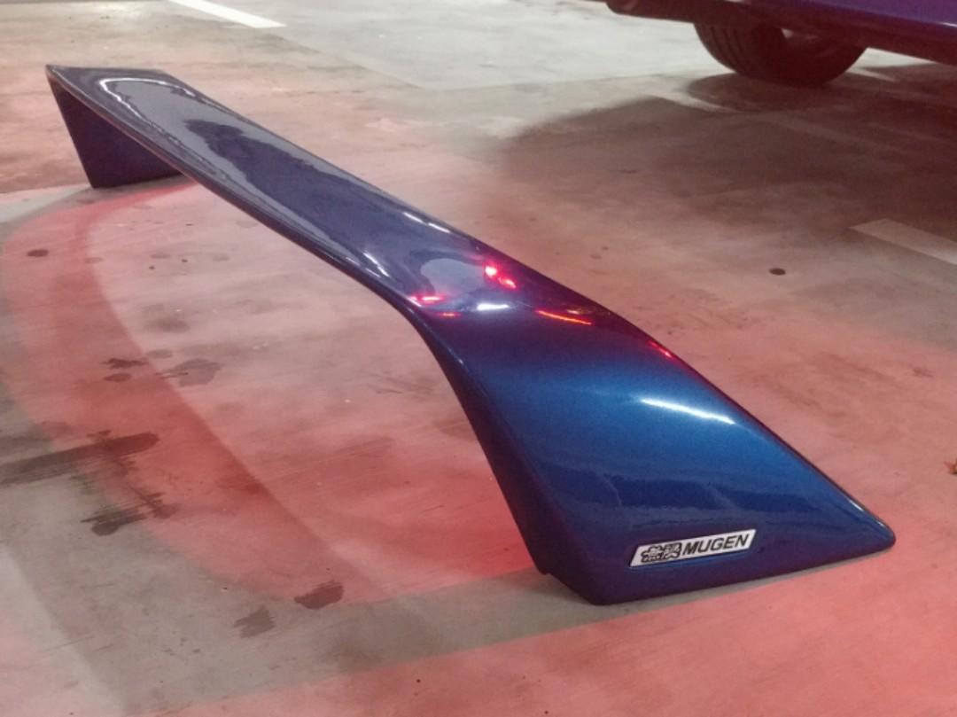 Original Mugen Rear Spoiler Wing for Honda Accord CL7 Euro R Arctic Blue, Car Accessories