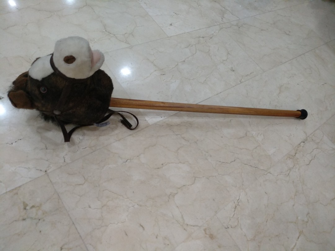 stick horse with sound