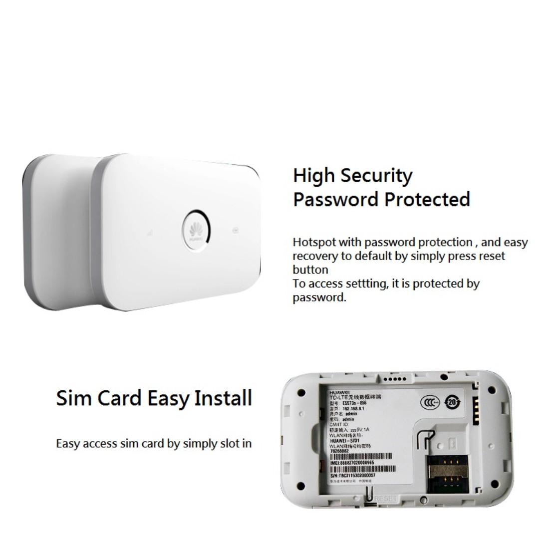 Huawei VODAFONE R218H 4G wIFI 150Mbps Mifi Portable Hotspot Router, Computers & Tech, Parts