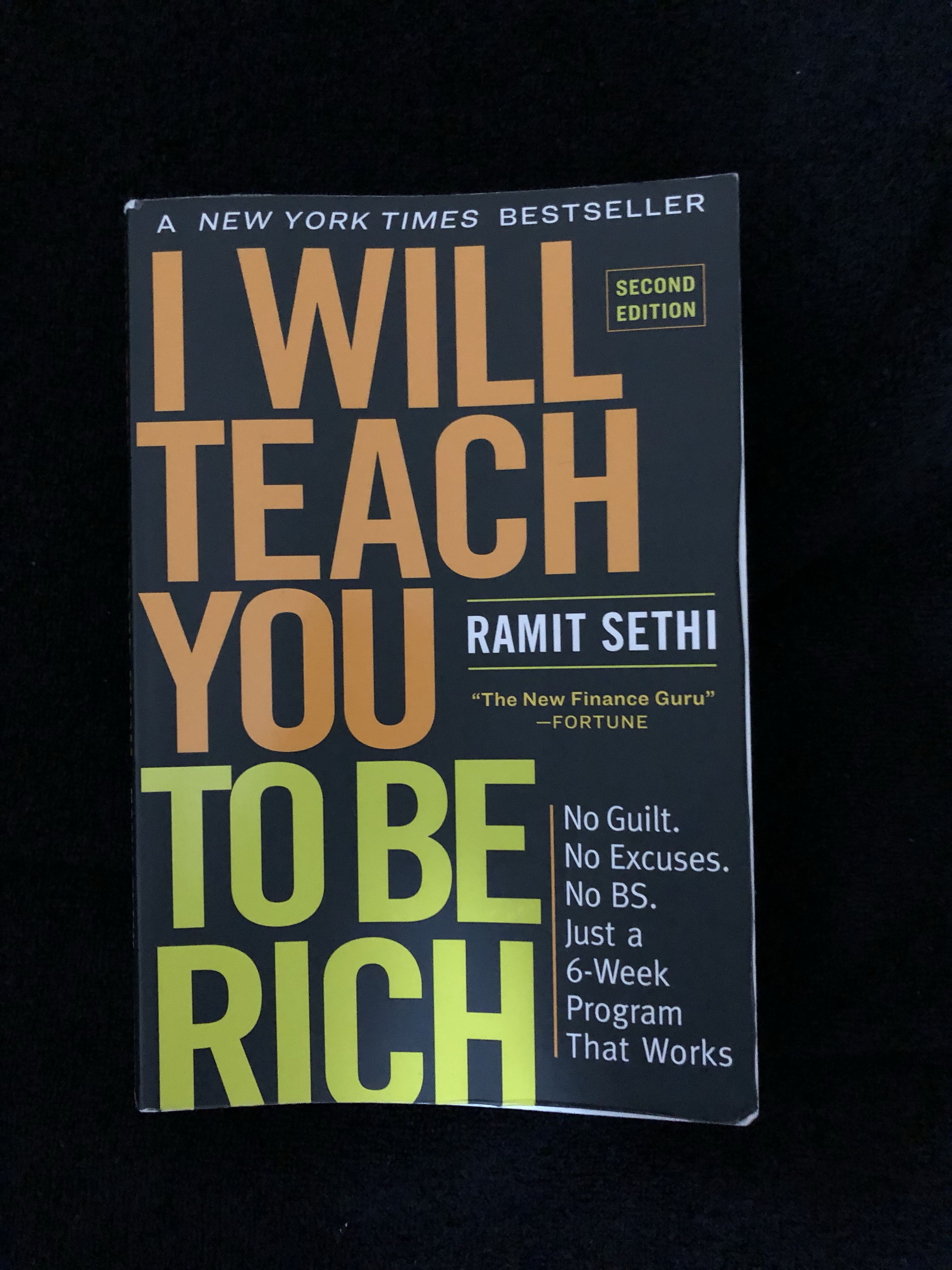 I Will Teach You To Be Rich Second Edition No Guilt No Excuses