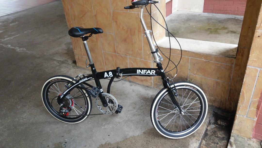Infar foldable sales bicycle