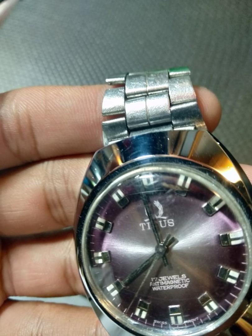 Jam Tangan Titus Original Fesyen Pria Jam Tangan Di Carousell