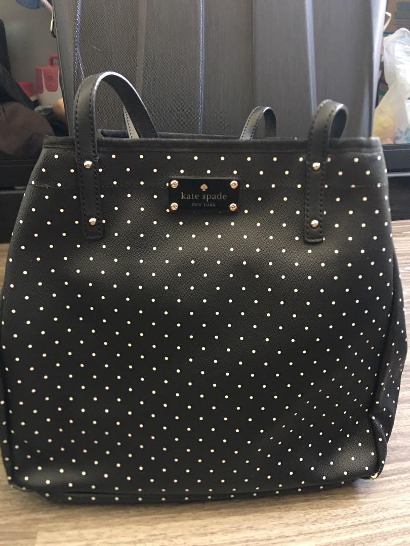Kate spade polka on sale dot tote bag