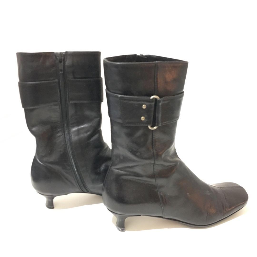 kenneth cole leather boots