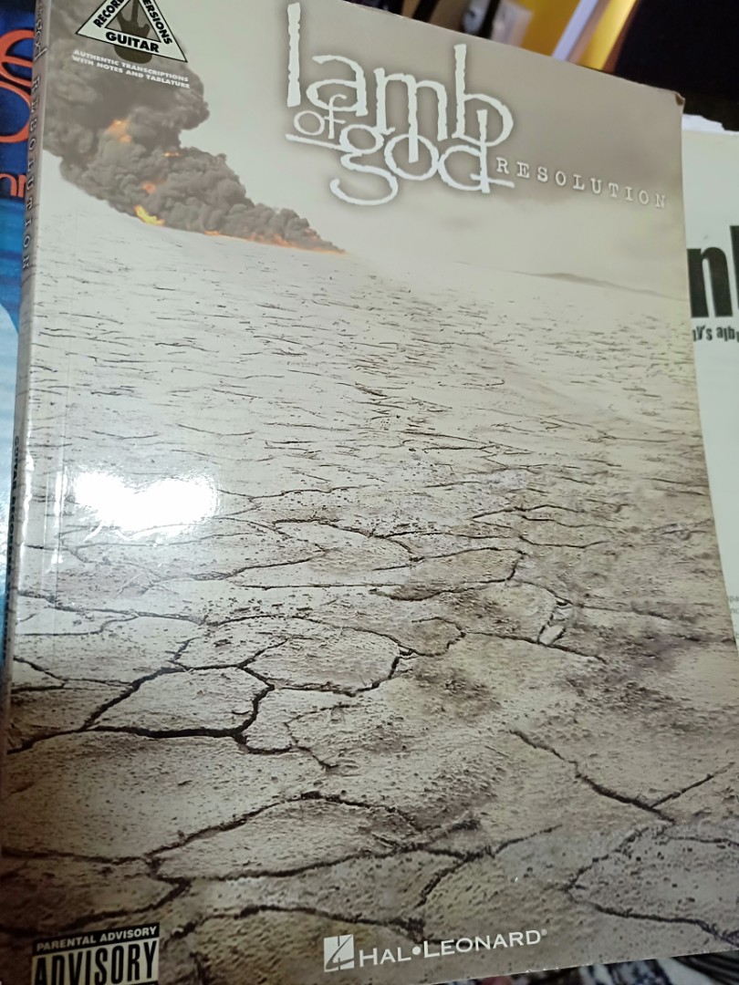 Lamb of God resolution guitar tab book, Hobbies & Toys, Books