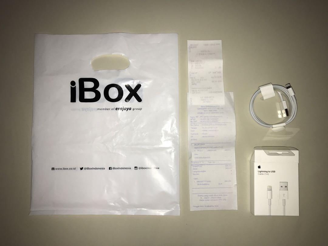 ORI iBox Apple Lightning to USB Cable 1 m FREE ONGKIR on Carousell