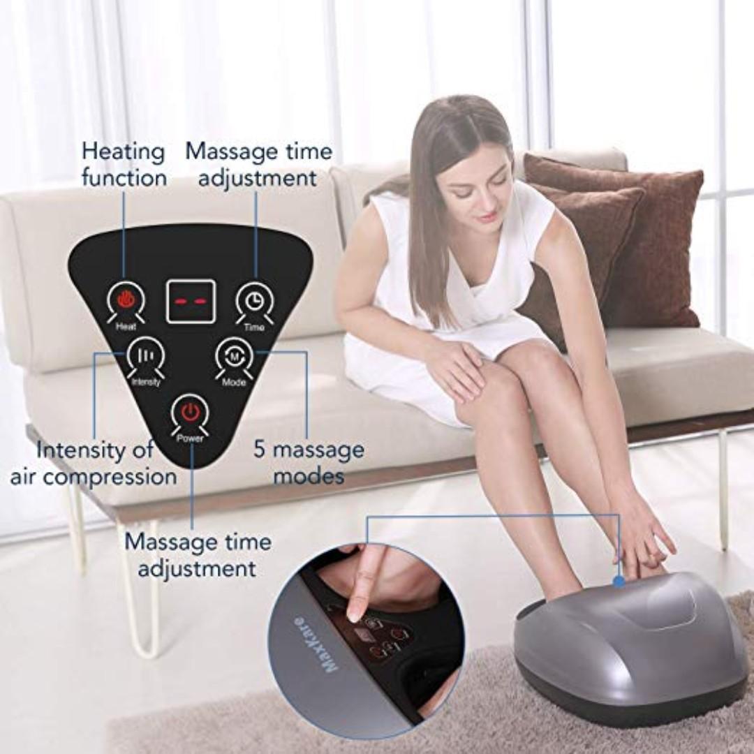 MaxKare YH001 Adjustable Foot Massager Deep Kneading Rolling Air Compression