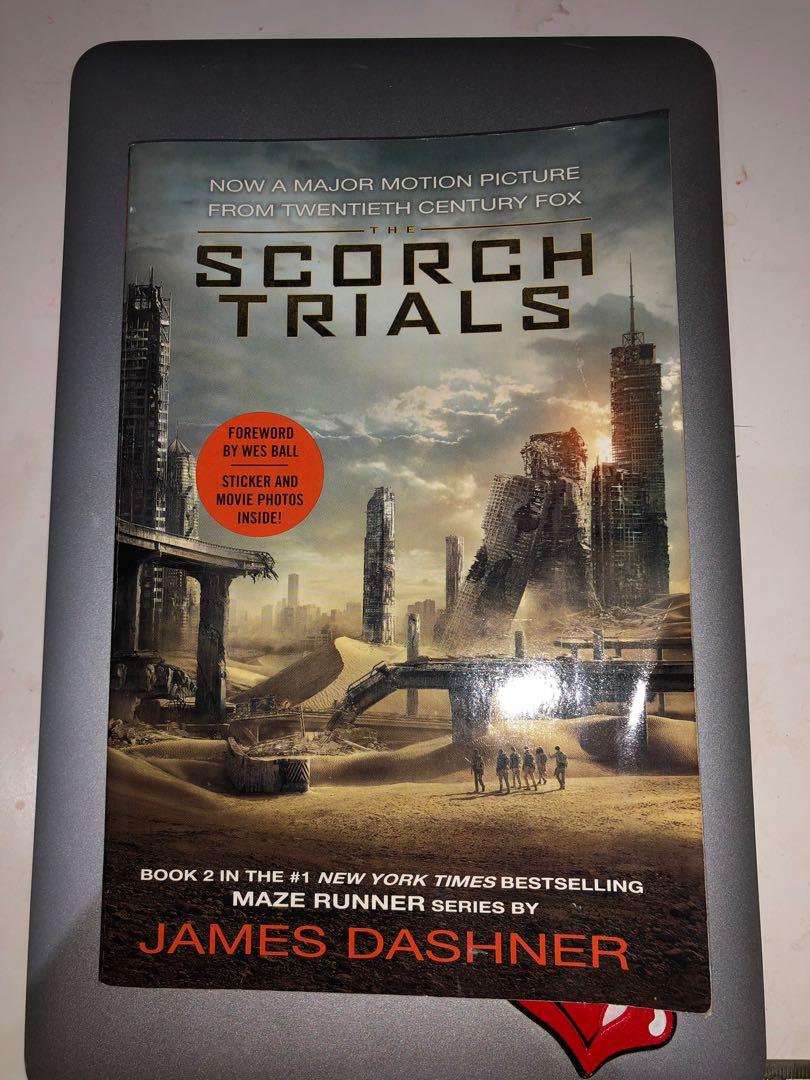 Maze Runner The Scorch Trials Book Books Stationery Books On