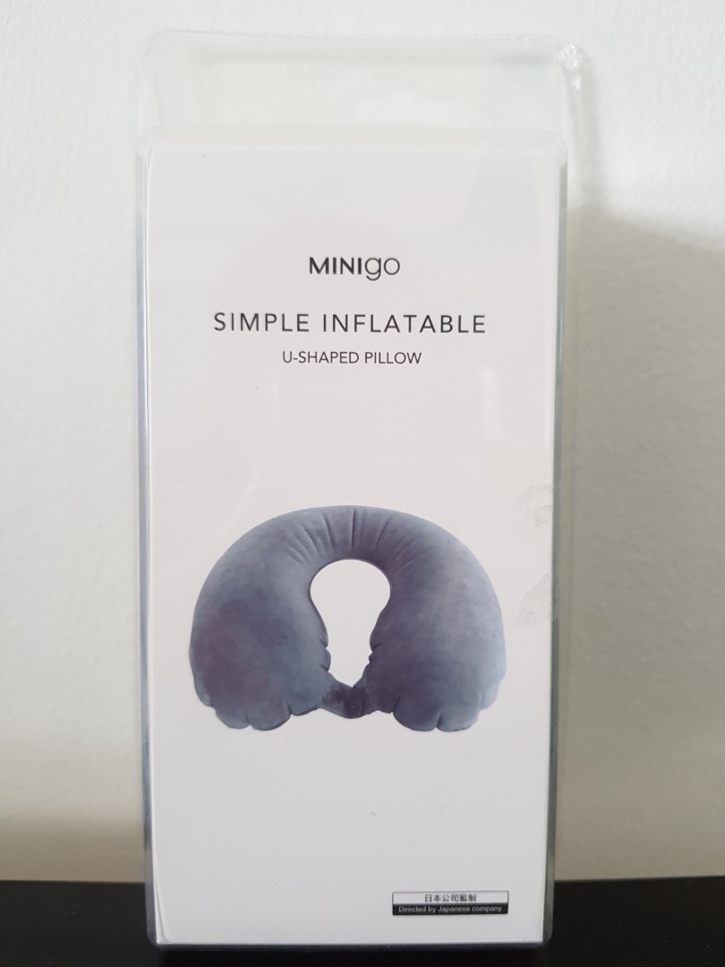 Miniso inflatable hot sale neck pillow