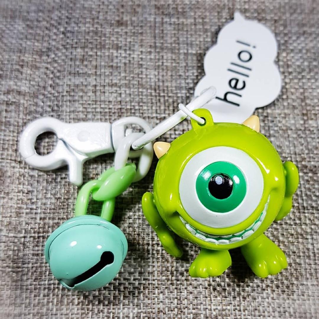 Monsters Inc Mike Keychain 6cm, Everything Else, Others on Carousell