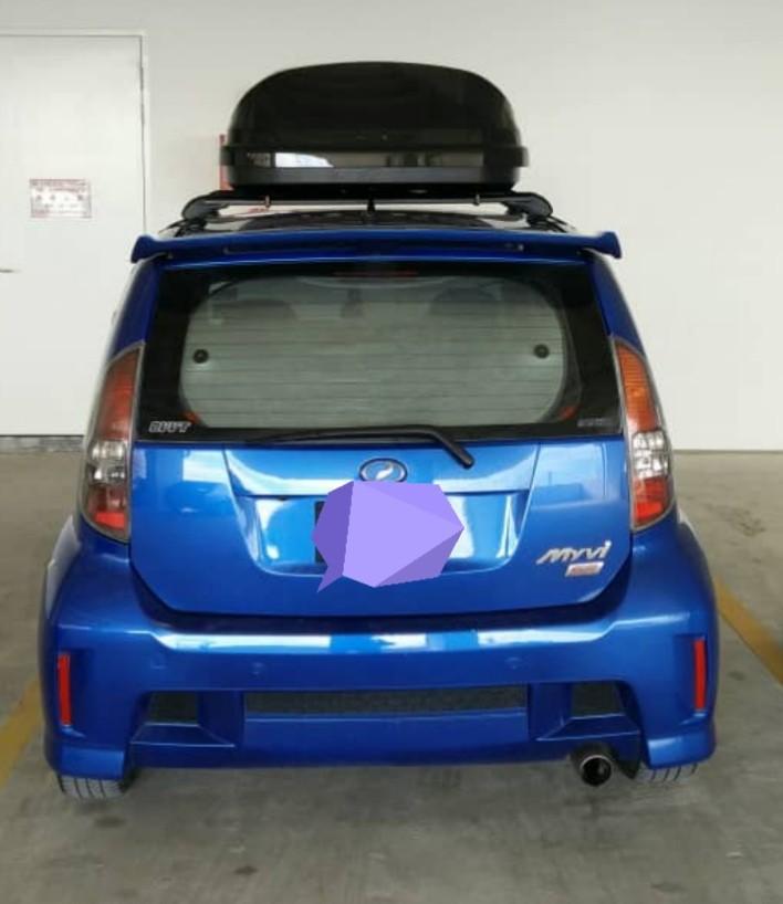 Myvi roof box 32liter roof rack Auto Accessories on Carousell