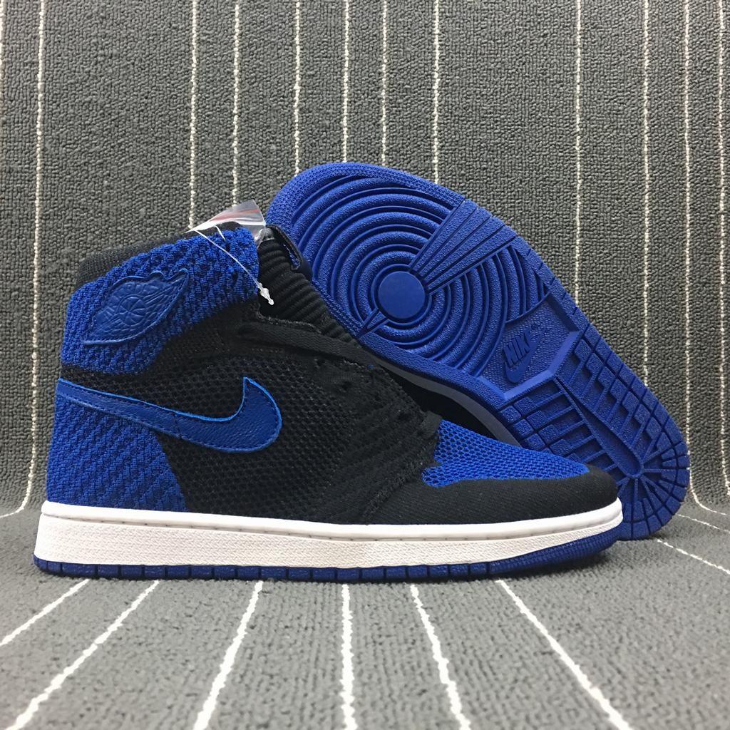 Jordan 1 royal blue flyknit hotsell