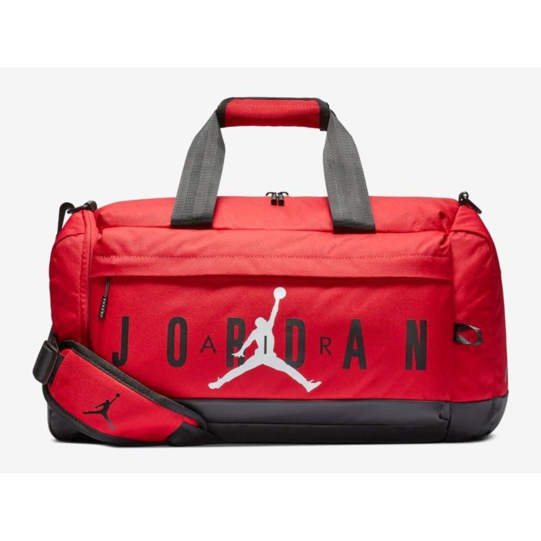 NIKE Air Jordan Duffle Gym Bag 9A0168, Men's Fashion, Bags, Sling Bags