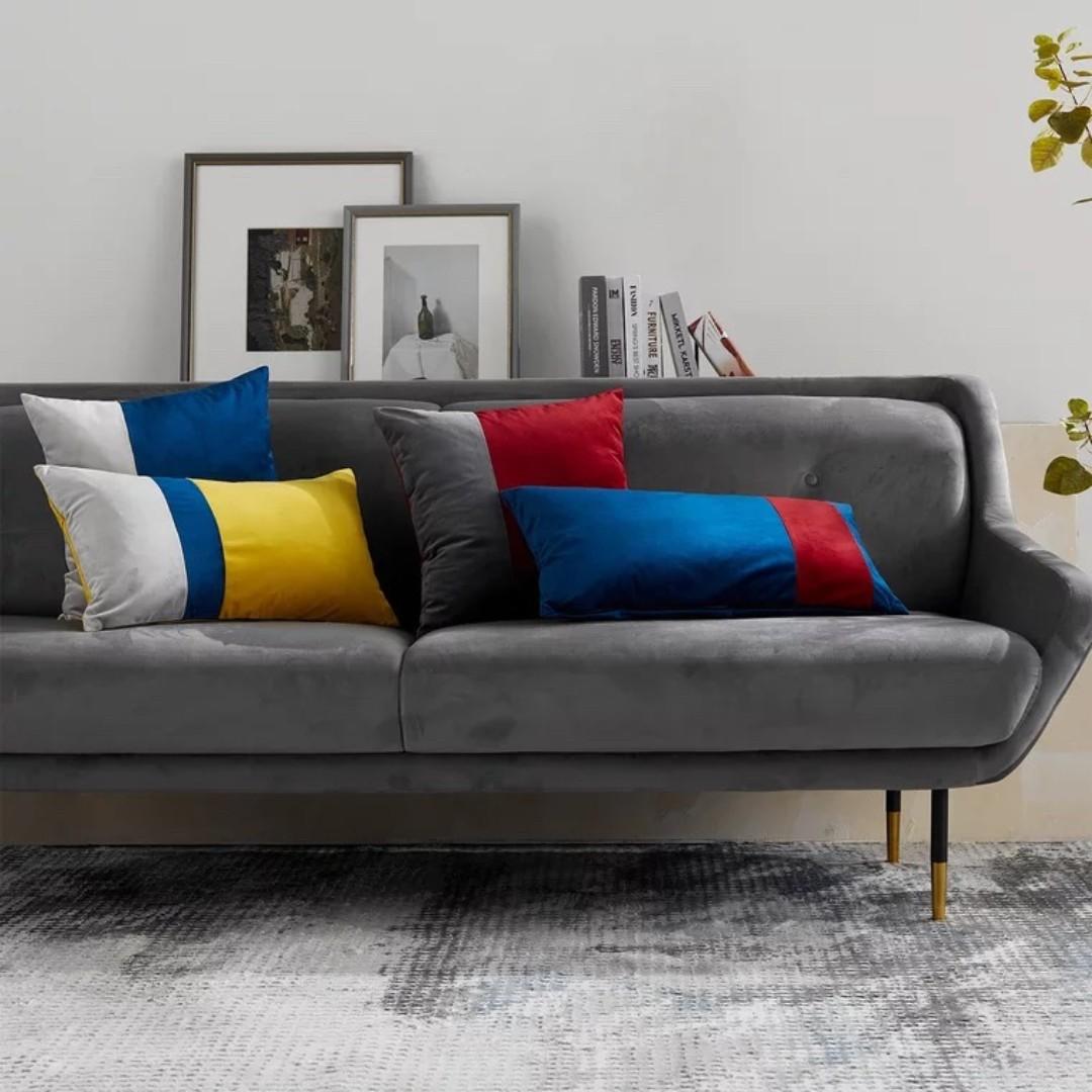 Nordic Design Velvet Cushion Covers Sofa Throw Pillow Cover