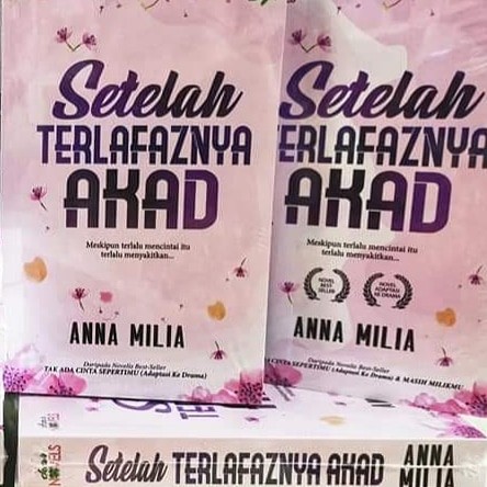 Novel Setelah Terlafaznya Akad Anna Milia Books Stationery Books On Carousell