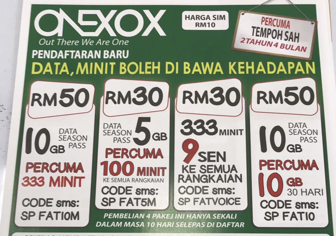 Onexox Prepaid Simcard Xox Malaysia Mobile Phones Tablets Others On Carousell