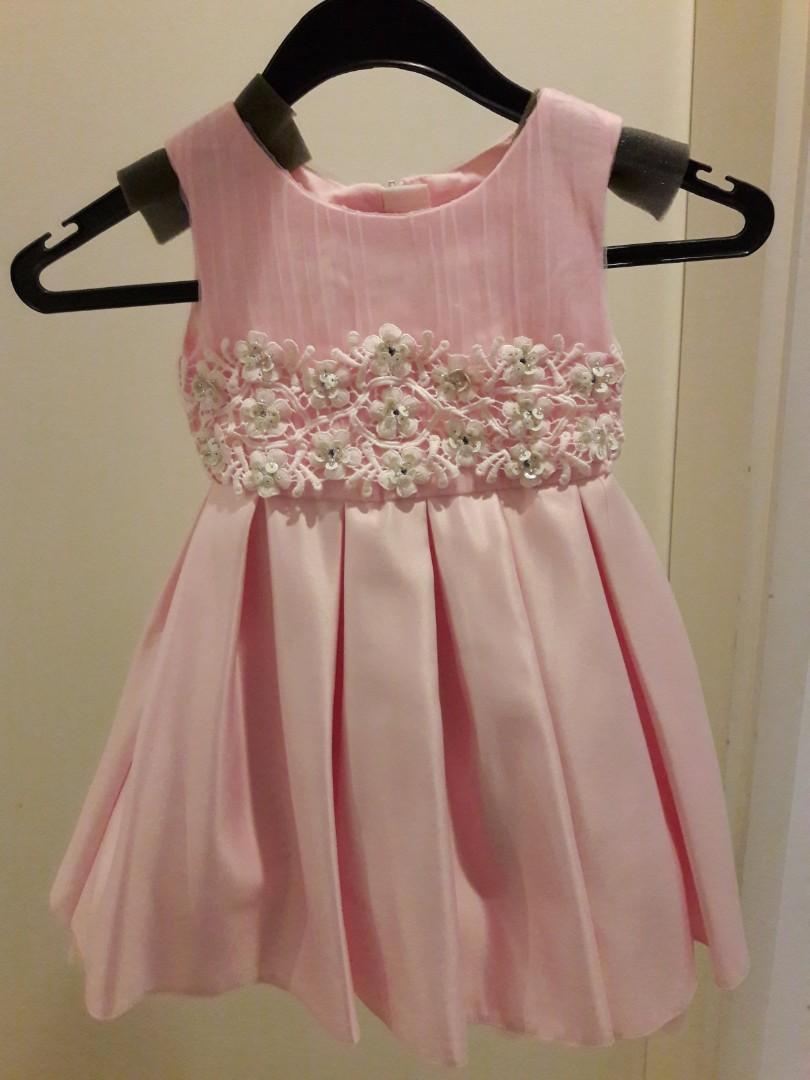 Girls Pink Dress Bloom B Babies Kids Girls Apparel 1 To 3
