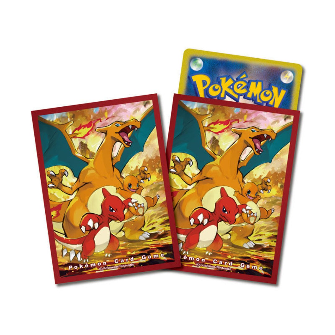 [PO] Pokemon Deck Shield: Charizard Evolution Line, Hobbies & Toys ...