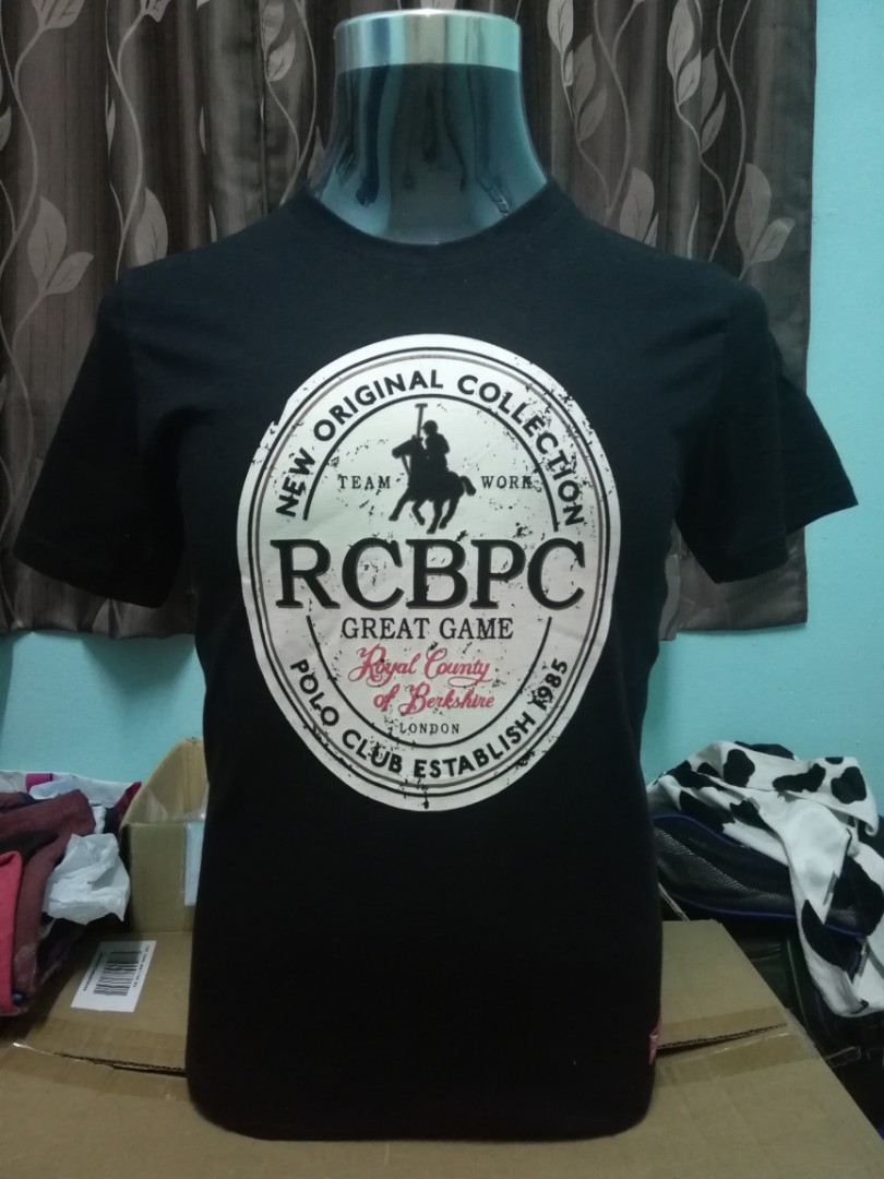 Polo Club RCBPC Tshirt, Men's Fashion 